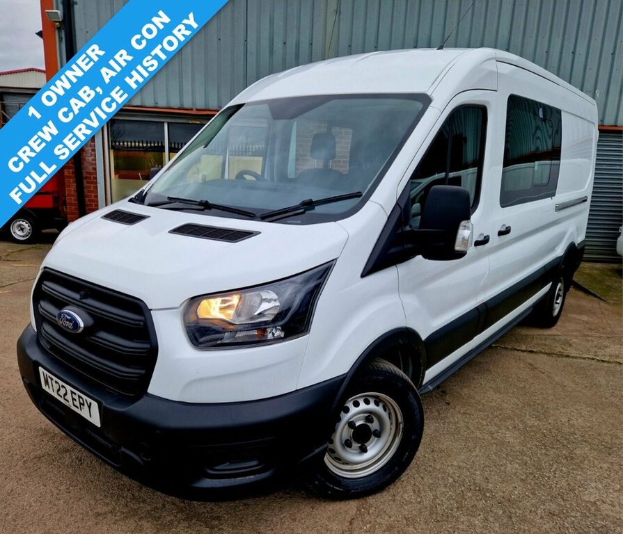 Ford Transit Custom 2L Leader 6Dr White
