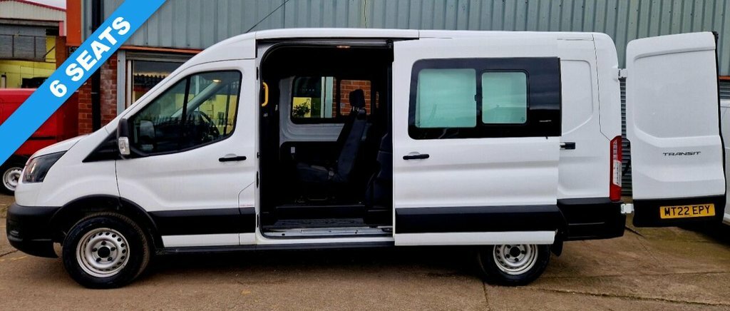 Ford Transit Custom 2L Leader 6Dr MT22EPY White #2