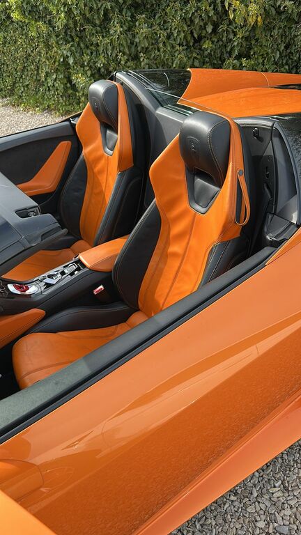 Lamborghini Huracan 5.2L Lp 610-4 Convertible Sem Orange #5