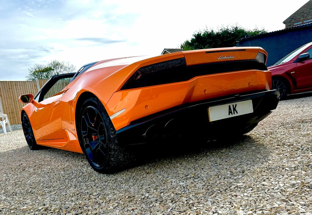 Lamborghini Huracan 5.2L Lp 610-4 Convertible Sem Orange #6