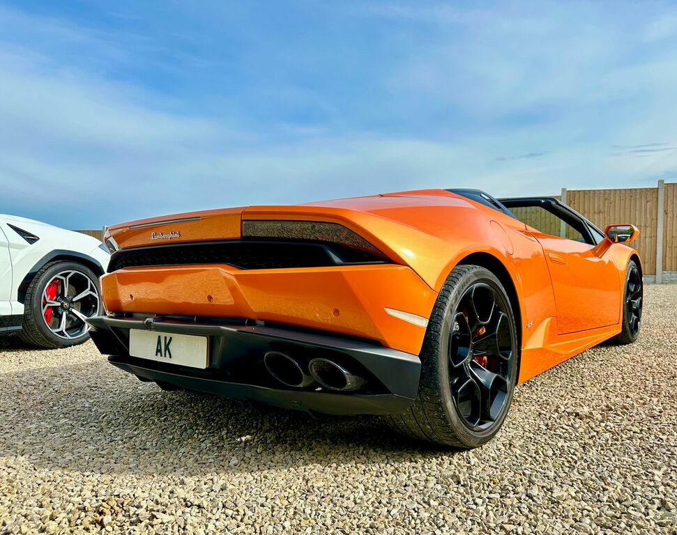 Lamborghini Huracan 5.2L Lp 610-4 Convertible Sem Orange #2