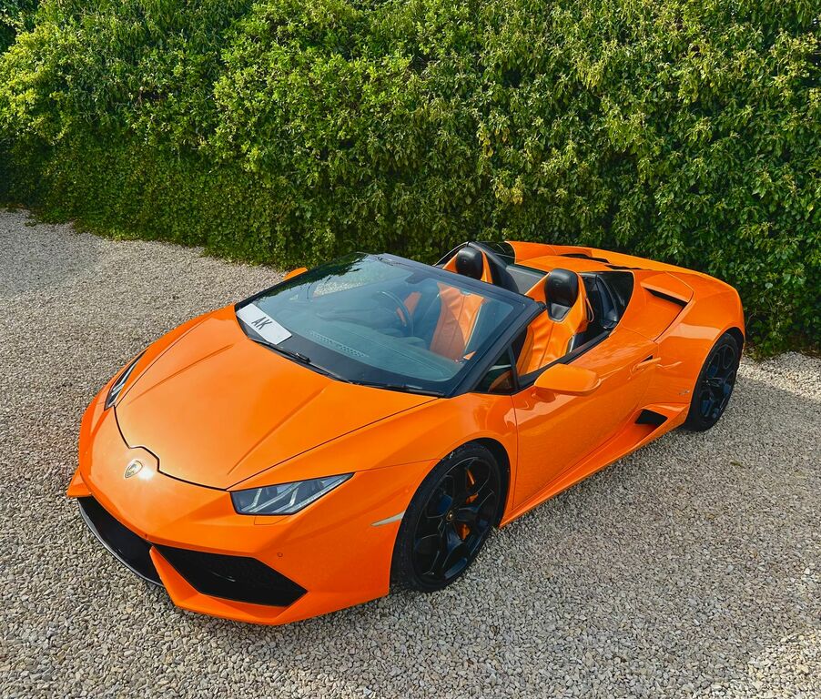 Lamborghini Huracan 5.2L Lp 610-4 Convertible Sem Orange