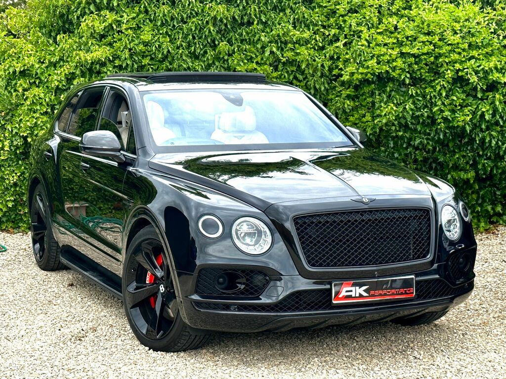 Bentley Bentayga 6.0L W12 Suv Euro 6 600 Black #2