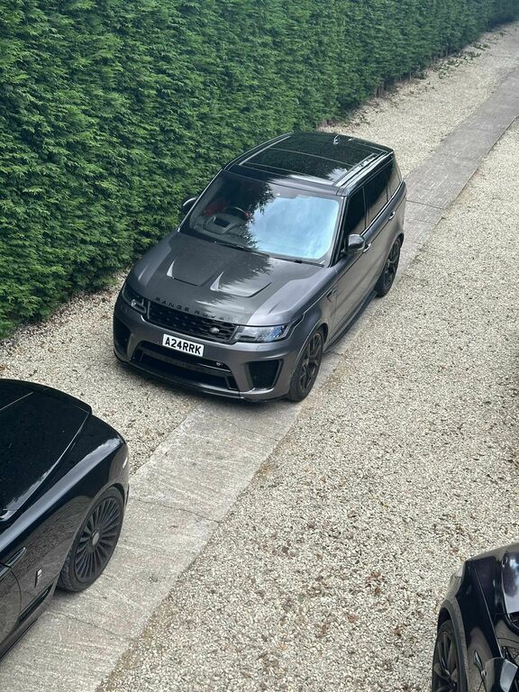 Land Rover Range Rover Sport 5.0 P575 V8 Svr Suv 4Wd Euro 6 S Silver