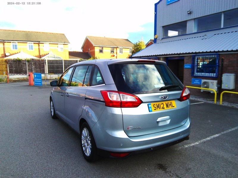 Ford Grand C-Max Grand Titanium Tdci Silver #4