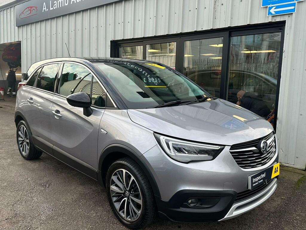 Vauxhall Crossland X Suv 1.2 Turbo Gpf Elite Euro 6 Ss 201969 BN69CZB Grey #2