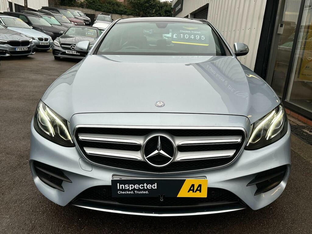 Mercedes-Benz E Class Saloon 2.0 E220d Amg Line Premium G-tronic Euro YN66OWM Silver #3
