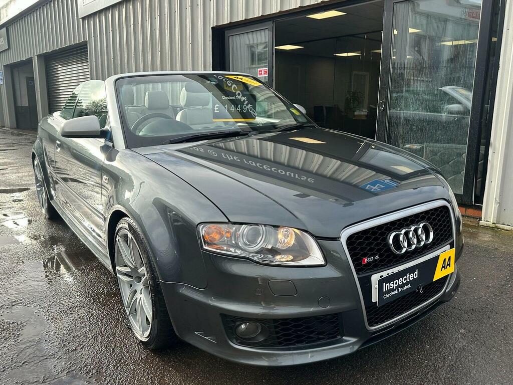 Audi RS4 Cabriolet Rs 4 Quattro Black #2