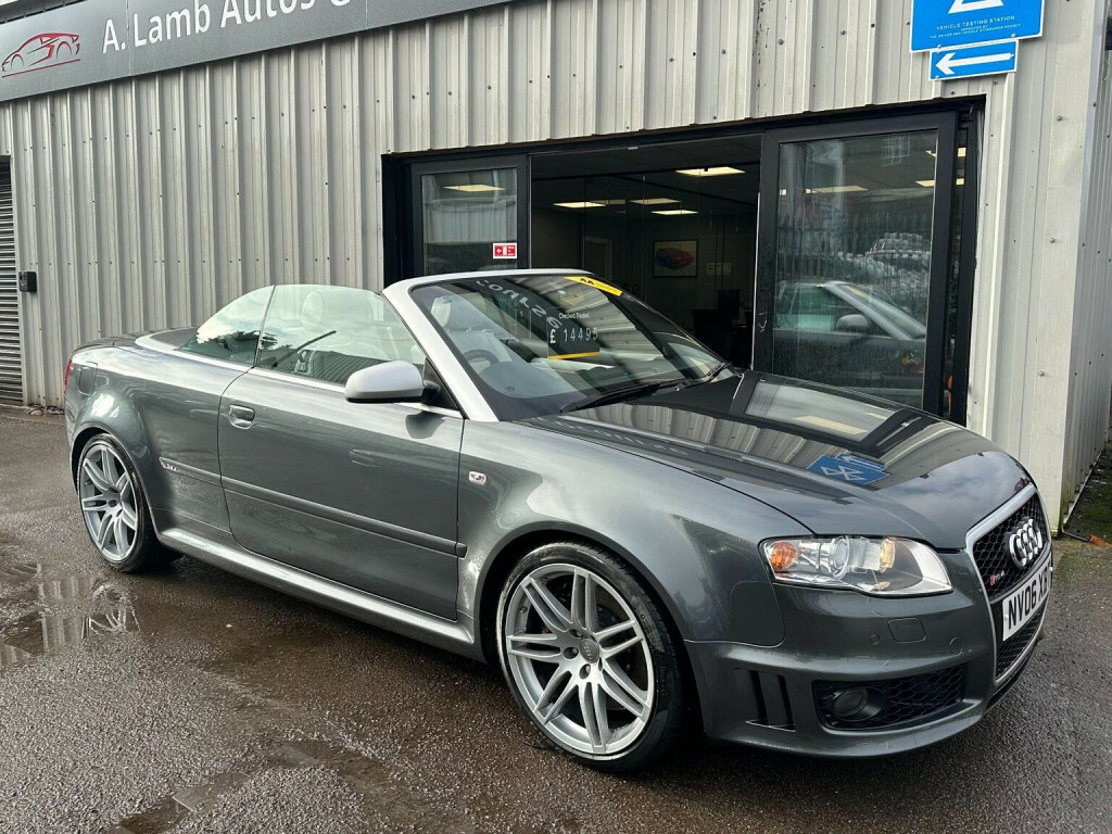 Audi RS4 Cabriolet Rs 4 Quattro Black #31