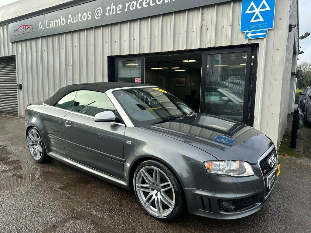 Audi RS4 Cabriolet Rs 4 Quattro Black #29