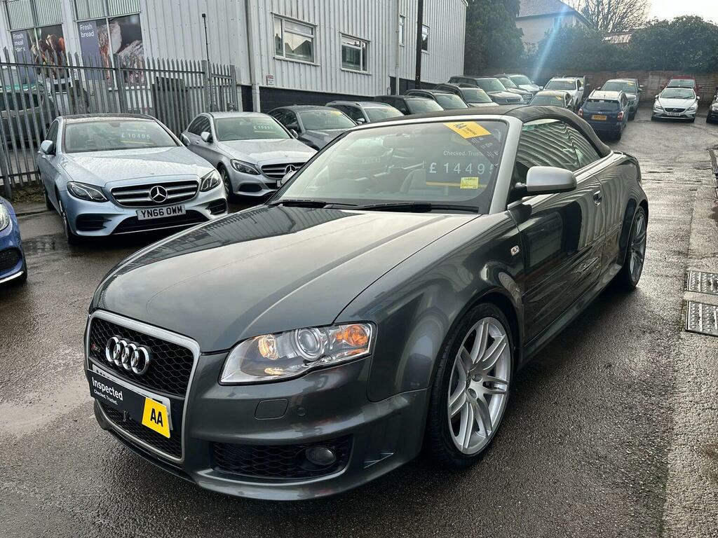 Audi RS4 Cabriolet Rs 4 Quattro Black #8