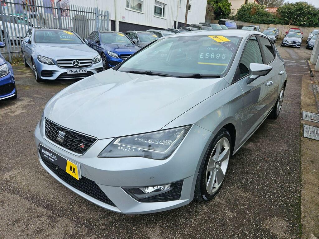 Seat Leon Hatchback 1.4 Tsi Act Fr Euro 6 Ss 201564 DA64YUX Silver #3