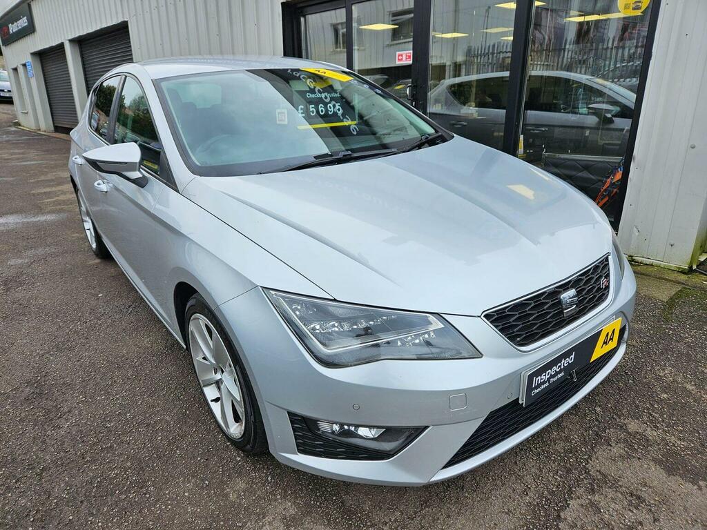 Seat Leon Hatchback 1.4 Tsi Act Fr Euro 6 Ss 201564 Silver