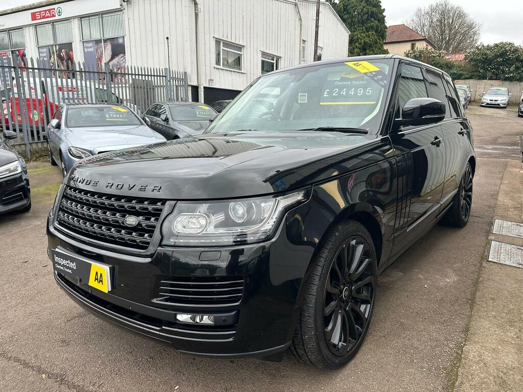 Land Rover Range Rover Suv 4.4 Sd V8 4Wd Euro 6 Ss BD16VOM Black #5