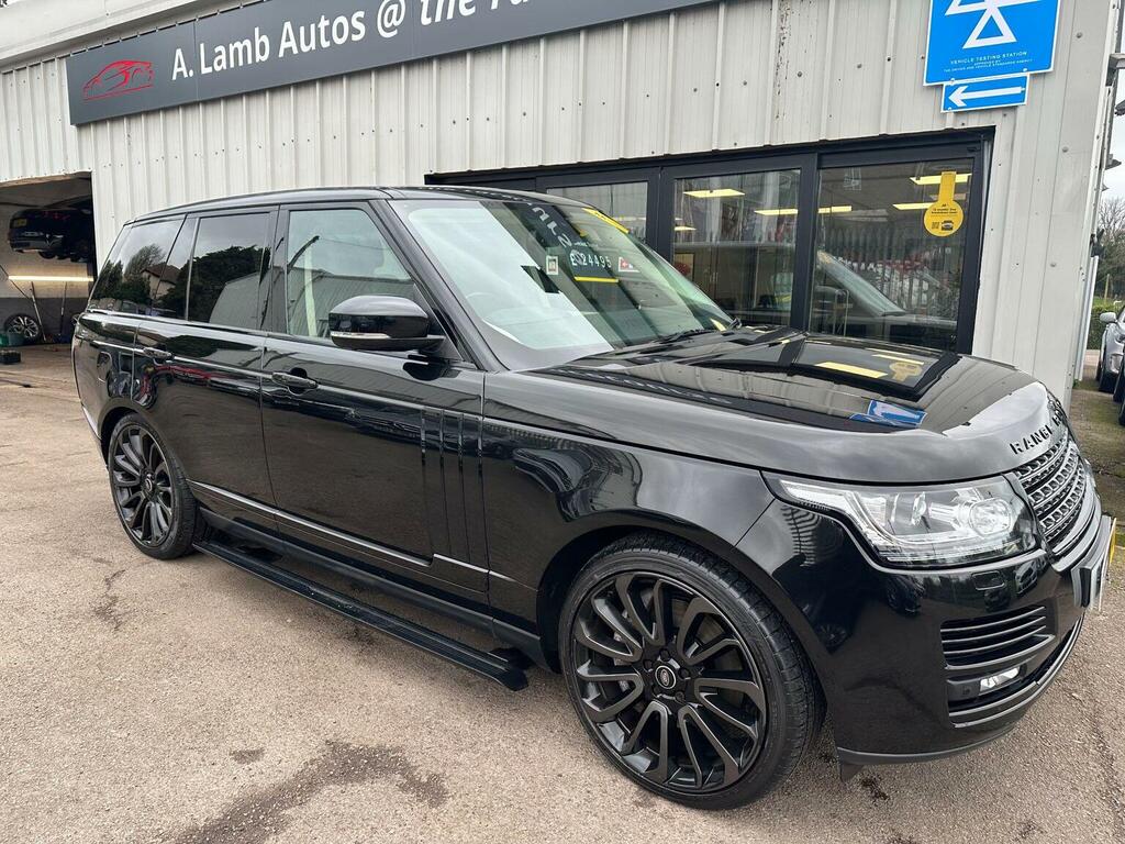 Land Rover Range Rover Suv 4.4 Sd V8 4Wd Euro 6 Ss BD16VOM Black #2