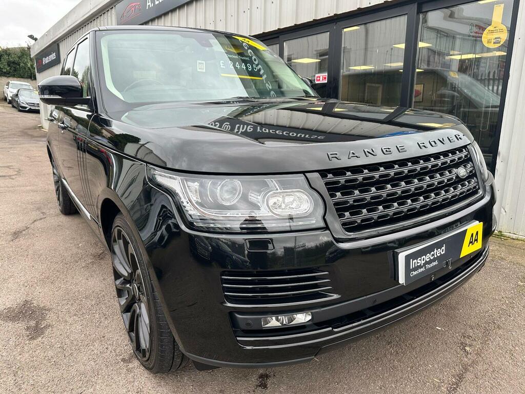 Land Rover Range Rover Suv 4.4 Sd V8 4Wd Euro 6 Ss Black