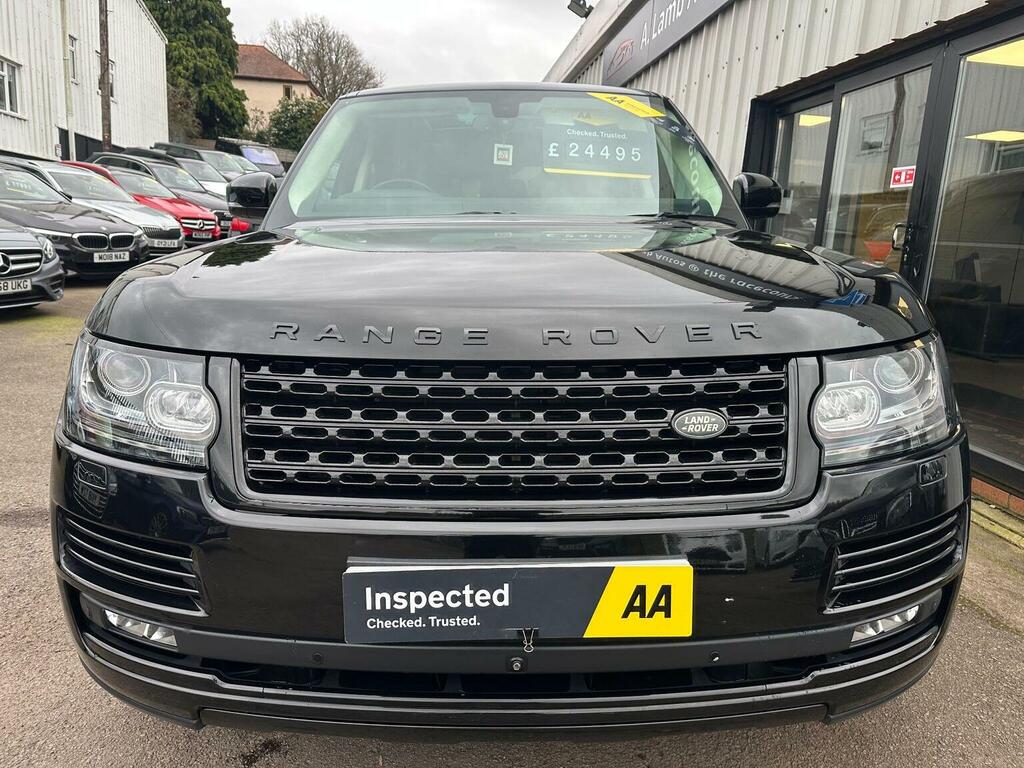 Land Rover Range Rover Suv 4.4 Sd V8 4Wd Euro 6 Ss BD16VOM Black #4