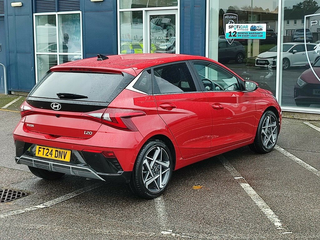 Hyundai I20 1.0T Gdi Premium Dct FT24DNV Red #6