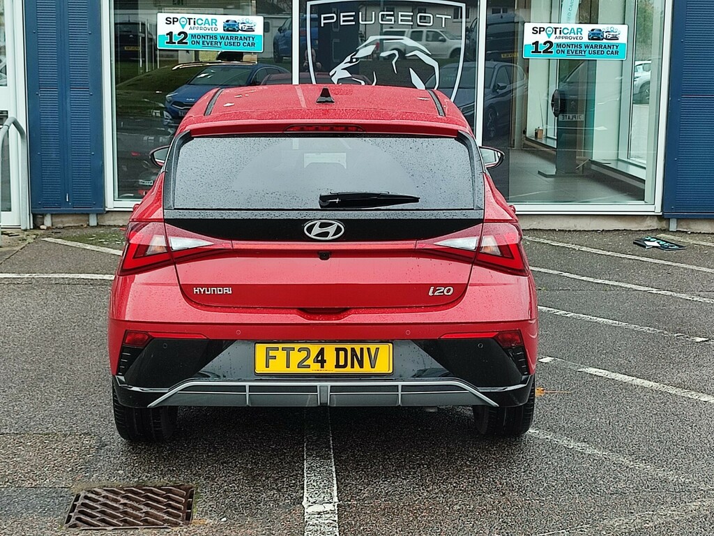 Hyundai I20 1.0T Gdi Premium Dct FT24DNV Red #5