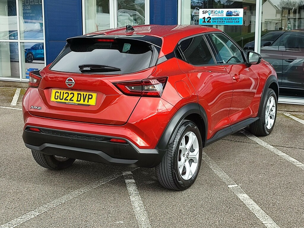 Nissan Juke 1.0 Dig-t 114 N-connecta GU22DVP Red #3
