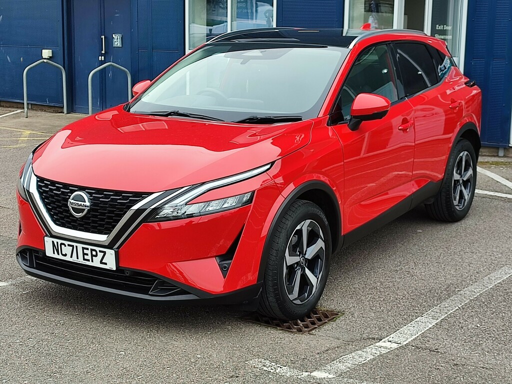 Nissan Qashqai 1.3 Dig-t Mh N-connecta NC71EPZ Red #3