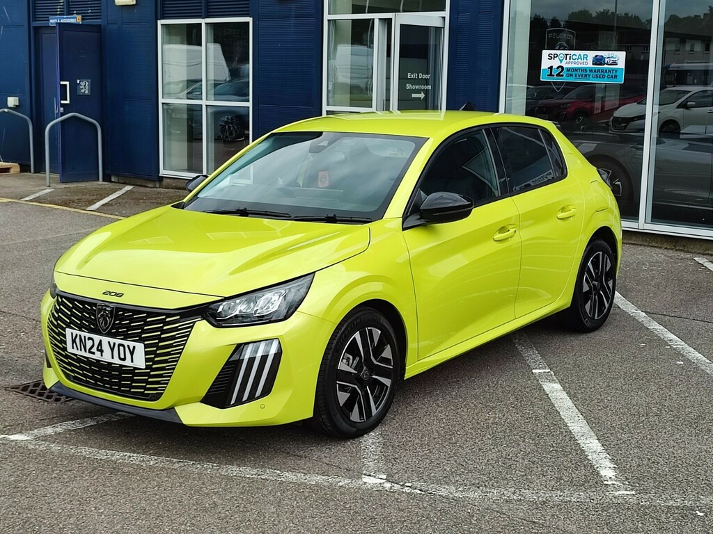 Peugeot 208 1.2 Puretech 100 Allure KN24YOY Yellow #3