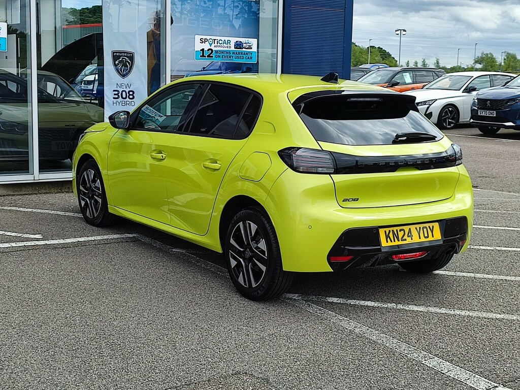 Peugeot 208 1.2 Puretech 100 Allure KN24YOY Yellow #4