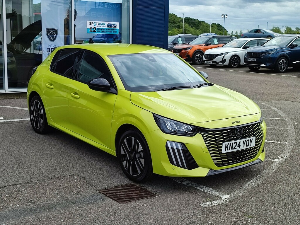 Peugeot 208 1.2 Puretech 100 Allure Yellow
