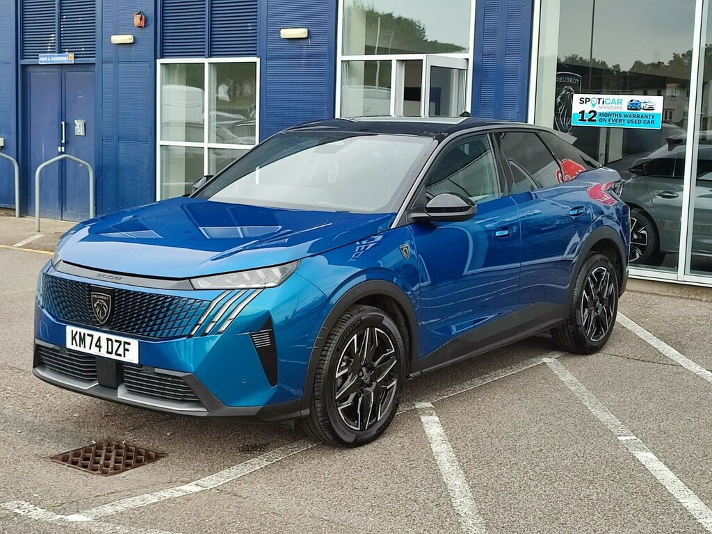 Peugeot 3008 1.2 Hybrid 136 Gt E-dsc6 KM74DZF Blue #3