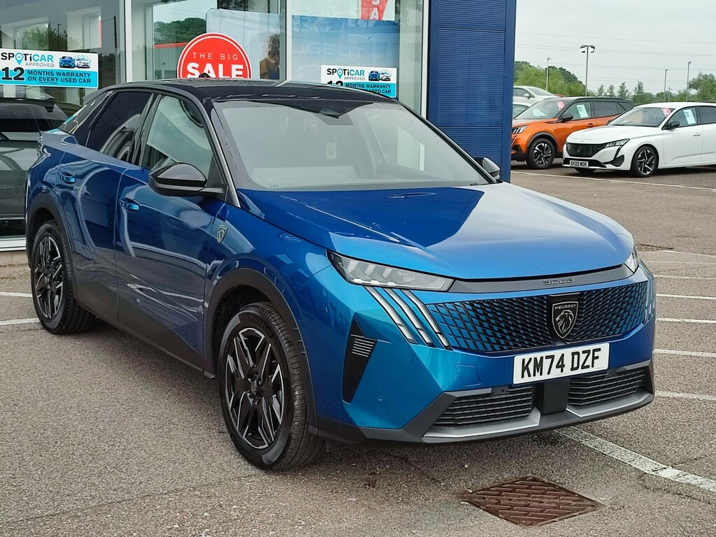 Peugeot 3008 1.2 Hybrid 136 Gt E-dsc6 Blue