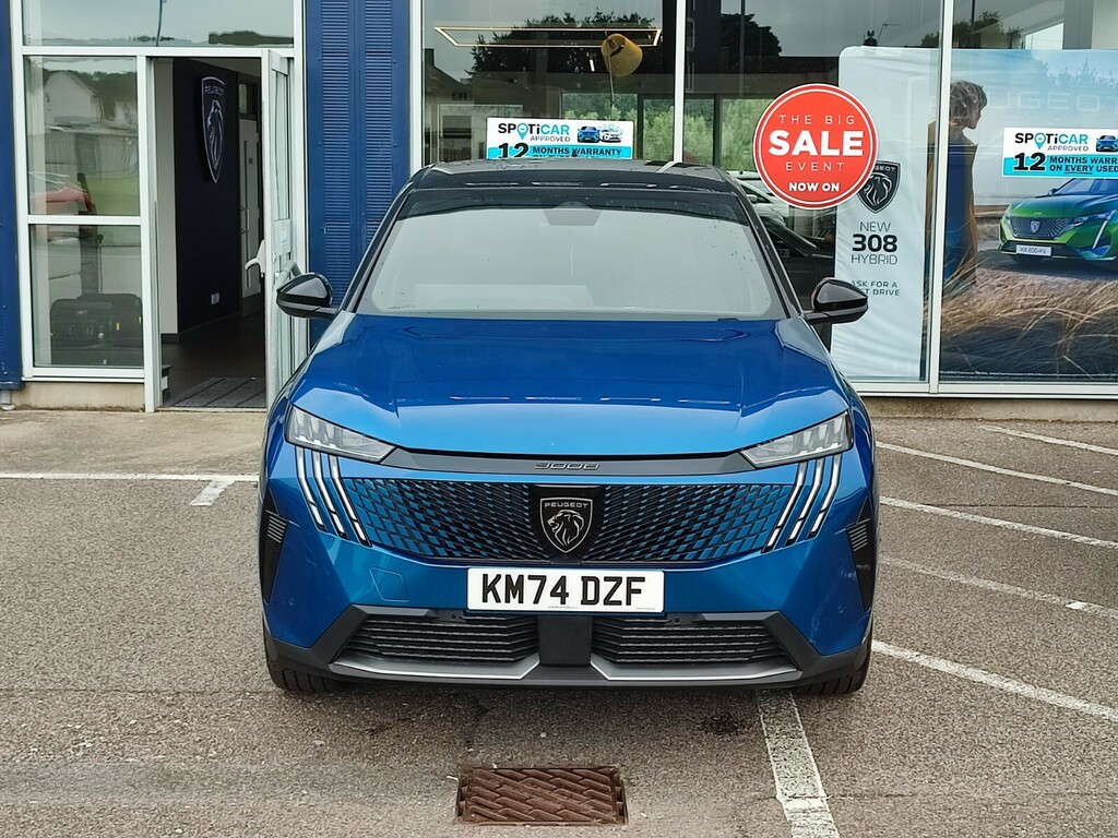 Peugeot 3008 1.2 Hybrid 136 Gt E-dsc6 KM74DZF Blue #2