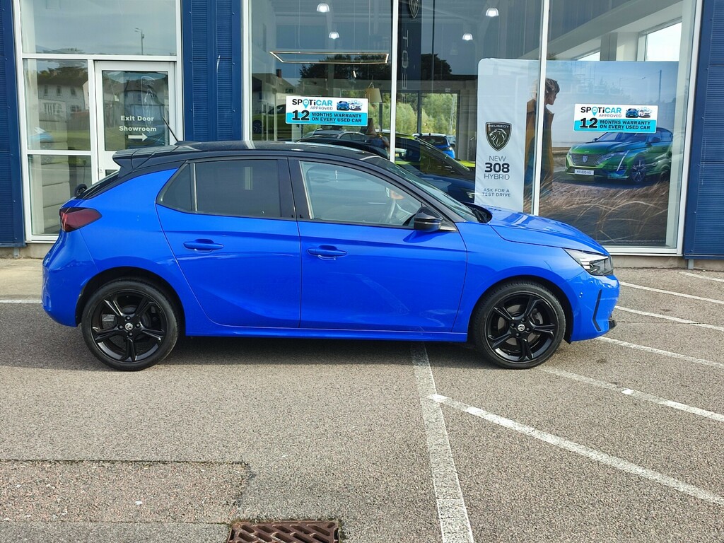Vauxhall Corsa 1.2 Turbo Gs LS24CUU Blue #5