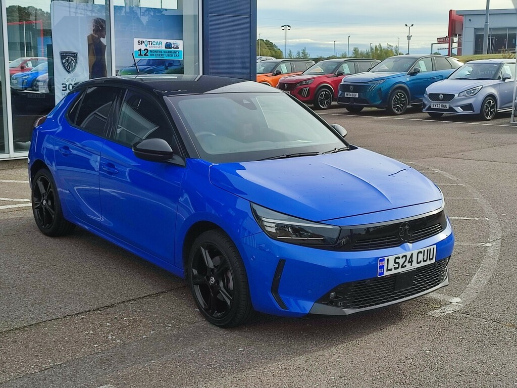 Vauxhall Corsa 1.2 Turbo Gs LS24CUU Blue #4