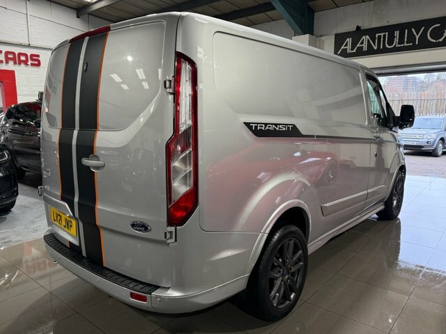 Ford Transit Custom 2021 2.0 290 Ecoblue Sport Panel Van Au LV21JWP Silver #6