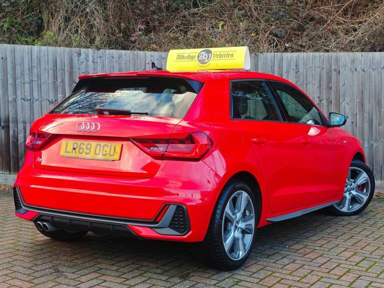 Audi A1 2.0 Tfsi 40 S Line Competition Sportback S Tronic LR69OCU Red #6