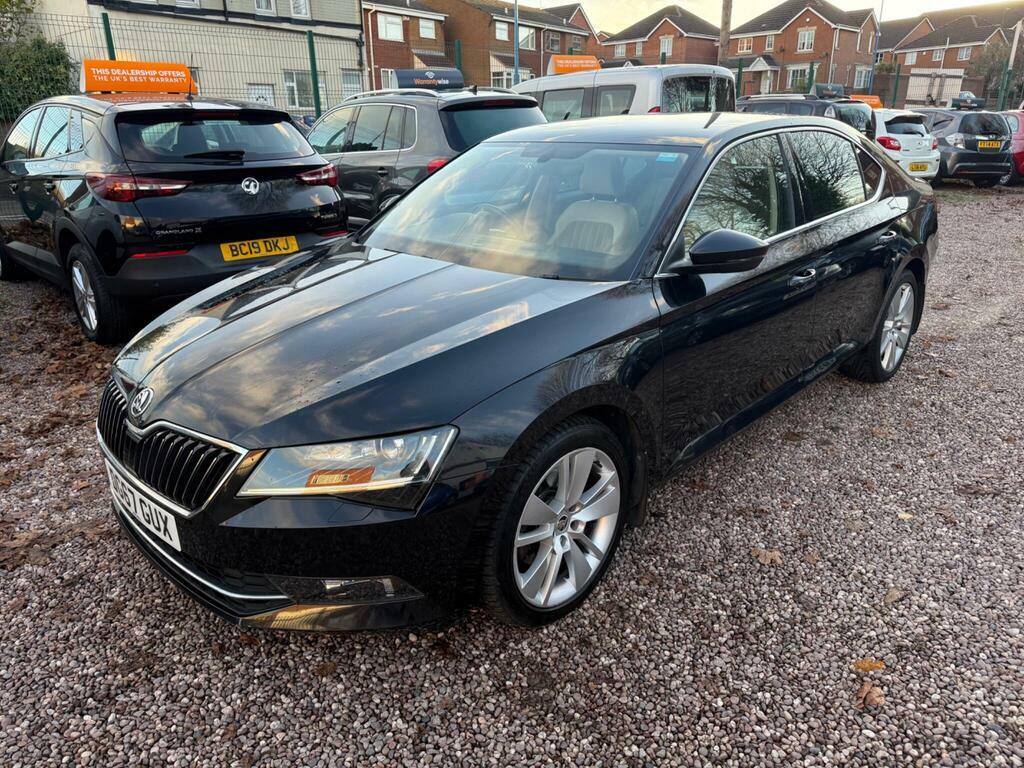 Skoda Superb 2.0 Tdi Se L Executive Dsg Euro 6 S S DG67GUX Black #3