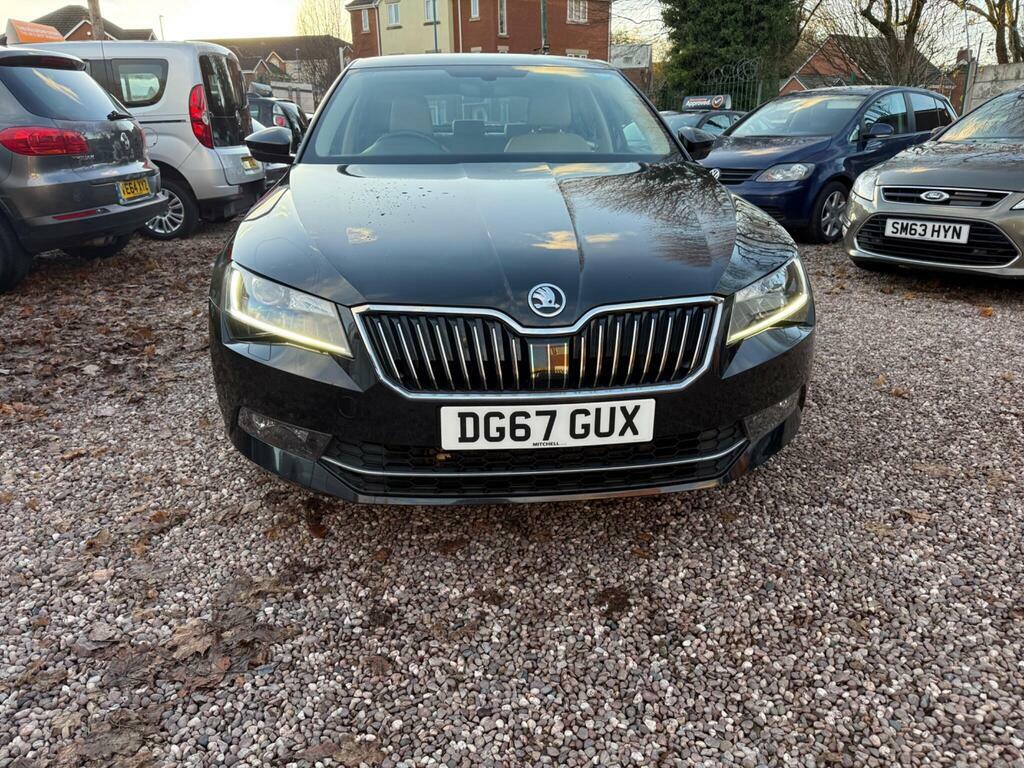 Skoda Superb 2.0 Tdi Se L Executive Dsg Euro 6 S S DG67GUX Black #2