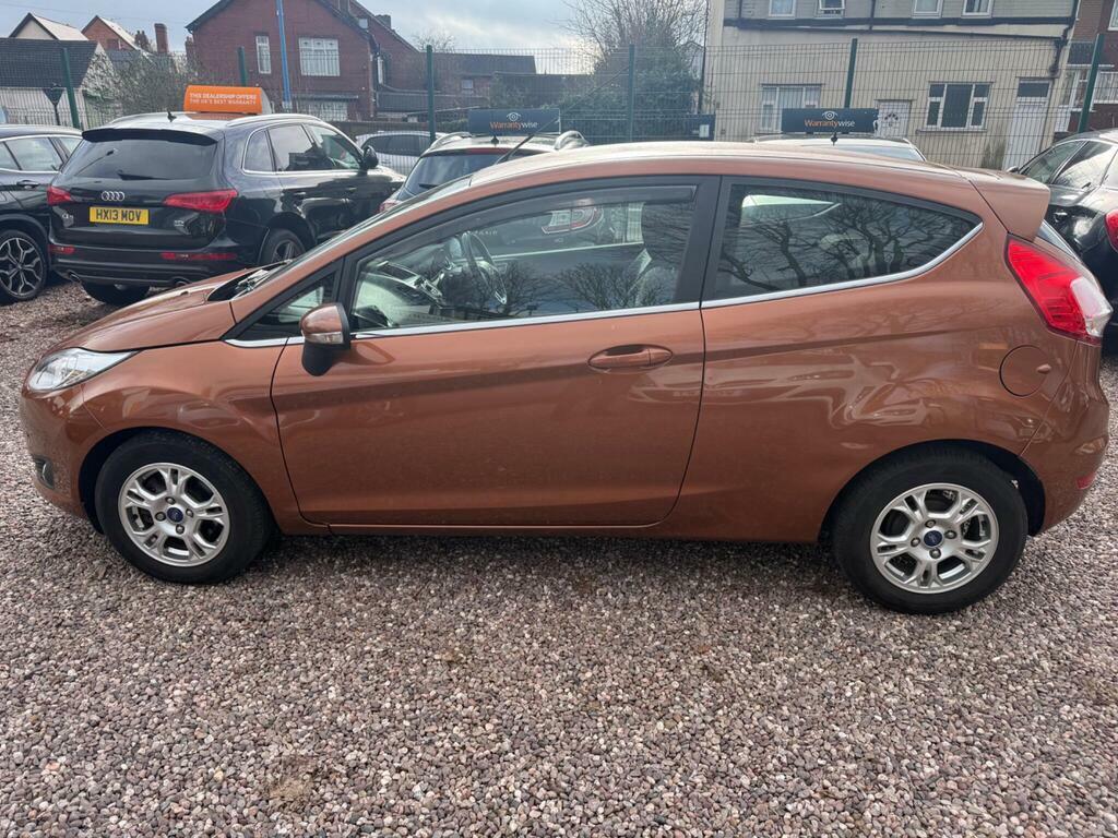 Ford Fiesta 1.6 Tdci Econetic Zetec Euro 5 S S FP63ZGM Brown #6