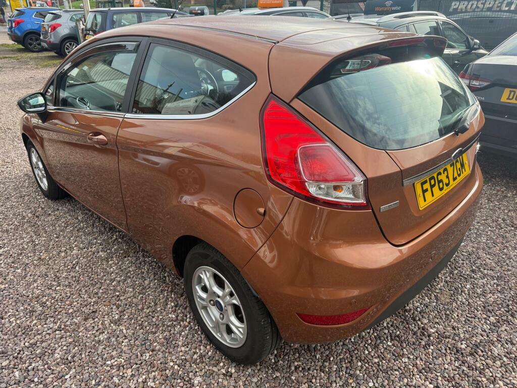 Ford Fiesta 1.6 Tdci Econetic Zetec Euro 5 S S FP63ZGM Brown #4