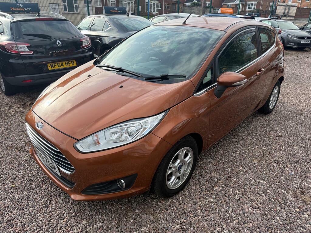 Ford Fiesta 1.6 Tdci Econetic Zetec Euro 5 S S FP63ZGM Brown #3