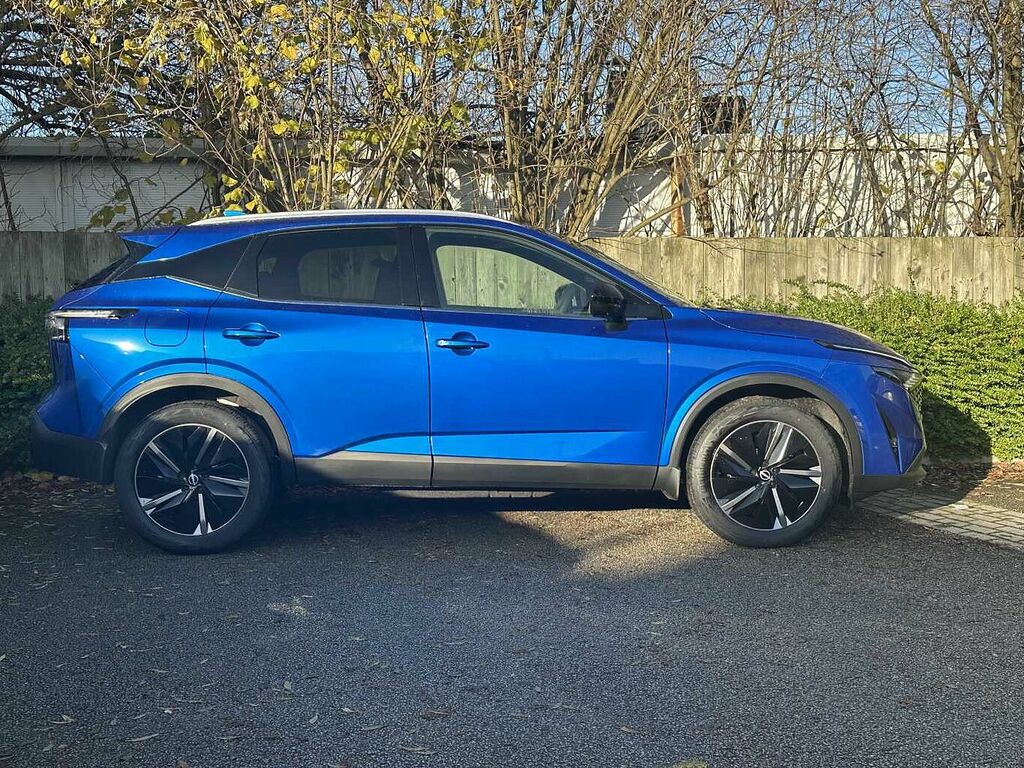 Nissan Qashqai 1.3 Dig-t Mh 158 Tekna Xtronic Blue #3