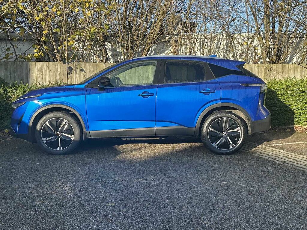 Nissan Qashqai 1.3 Dig-t Mh 158 Tekna Xtronic Blue #4