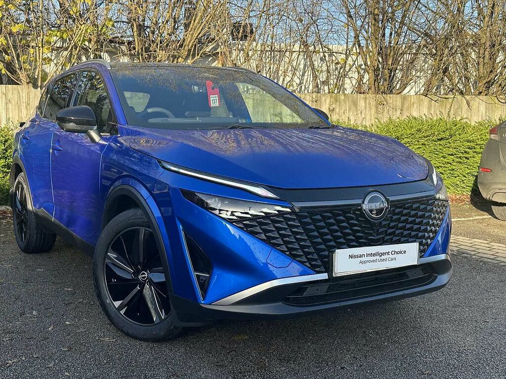 Nissan Qashqai 1.3 Dig-t Mh 158 Tekna Xtronic Blue