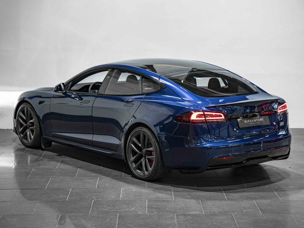 Tesla Model S Tri Motor Plaid Hatchback 4Wde Blue #5