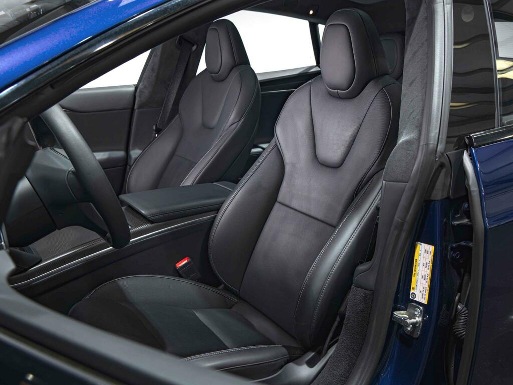Tesla Model S Tri Motor Plaid Hatchback 4Wde Blue #2
