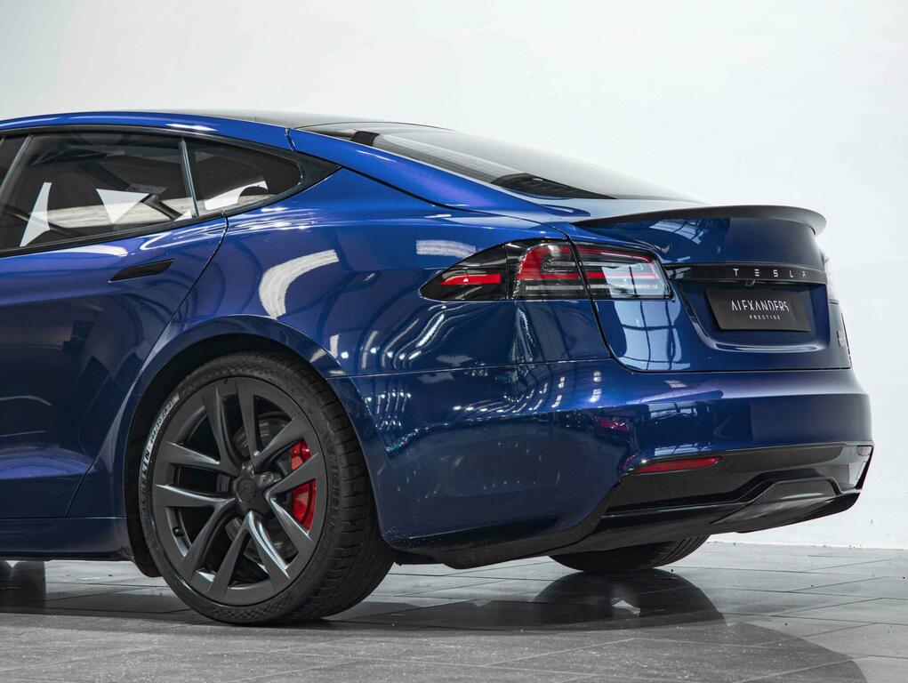 Tesla Model S Tri Motor Plaid Hatchback 4Wde Blue #13