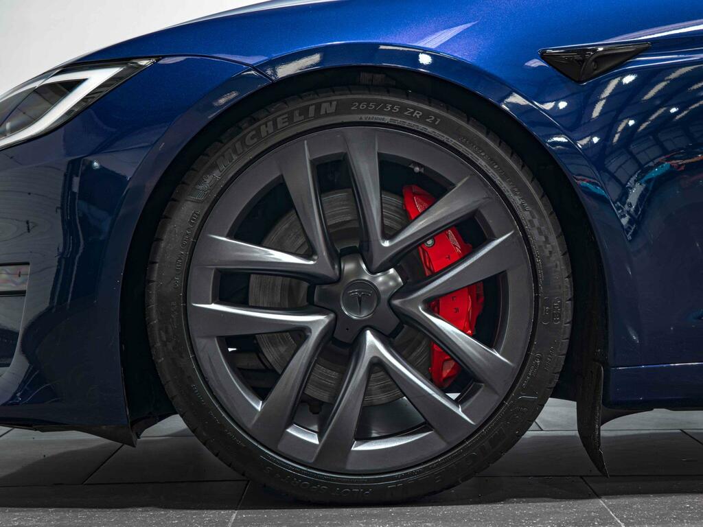 Tesla Model S Tri Motor Plaid Hatchback 4Wde Blue #7