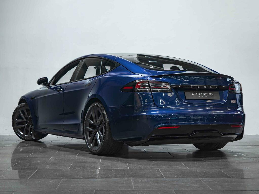 Tesla Model S Tri Motor Plaid Hatchback 4Wde Blue #9