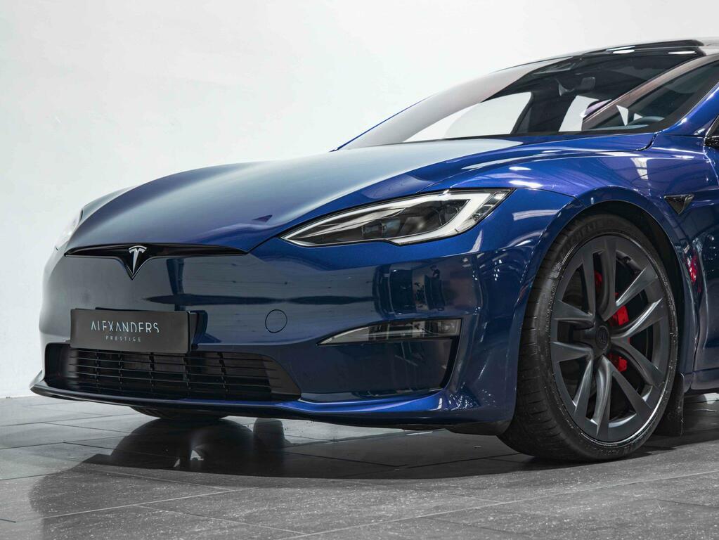 Tesla Model S Tri Motor Plaid Hatchback 4Wde Blue #12
