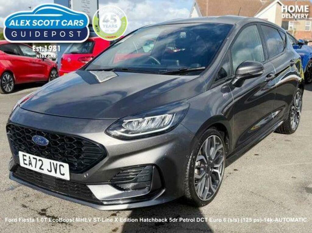 Ford Fiesta 1.0T Ecoboost Mhev St-line X Edition Hatchback Grey